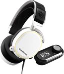 SteelSeries Arctis Pro + Gamedac White Gaming Headset High Res Audio RGB $239 Delivered @ Amazon AU