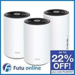 TP-Link Deco X68 (3-Pack) AX3600 Whole Home Mesh Wi-Fi 6 System $484 ($471.90 with eBay Plus) Delivered @ Futu_online eBay