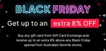 Up to 8% off Gift Cards: Catch 8% off, Bunnings 2% off @ Gift Card Exchange