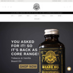 15%-65% off Sitewide + Delivery ($0 BNE C&C/ $70 Order) @ The Bearded Chap