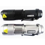 Mini Zoom CREE Q5 LED Bright Flashlight (1-Mode) @ $6.50 + Free Shipping