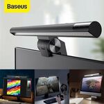 Baseus LED Touch Dimmable Computer Monitor Screen Light Bar, Desk Lamp $34.39 ($33.53 Plus) Delivered @ Baseus eBay