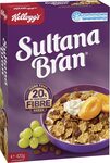 Kellogg's Sultana Bran Breakfast Cereal 420g $3.35 ($3.02 S&S) + Delivery ($0 with Prime/ $39 Spend) @ Amazon AU