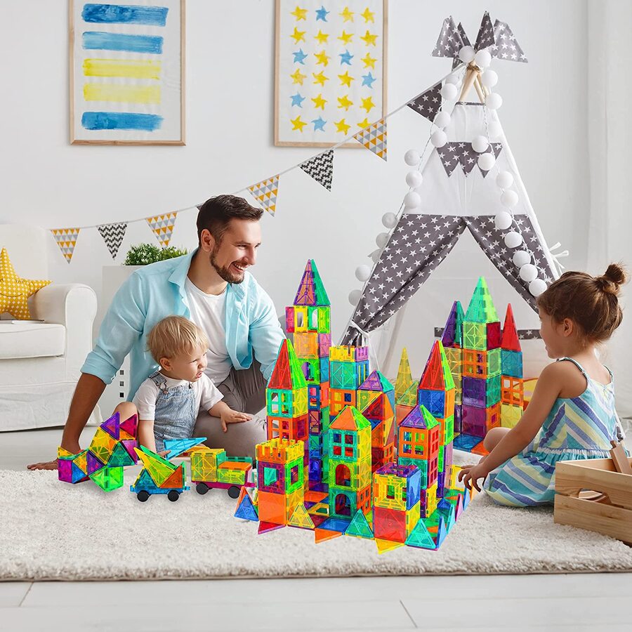 Win Bmag Magnetic Tiles Toys From Piper + Enza - OzBargain Competitions