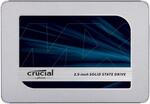 Crucial 4TB SSD's: MX500 SATA $305.10, P3 Gen3 NVMe $287.10, P3 Plus Gen4 NVMe $310.50 + Surcharge + Delivery @ Shopping Express