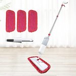 Free: Floor Cleaning Mop w/ 3 Washable Reusable Pads & Refillable Bottle $0 + Del ($0 Prime/ $39 Spend) @ GAO YA ZF via Amazon