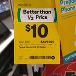 [VIC] Optus $30 Prepaid Starter Kit for $10 @ Woolworths