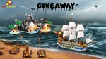 Win 1 of 3 Pirate Building Sets from JMBricklayer