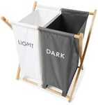 Lights and Darks Sorting Hamper $10 + Delivery ($0 OnePass/ C&C/ in-Store/ $65 Order) @ Kmart
