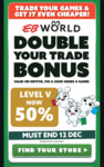 Double Your Trade Bonus on Switch, XB Series X and PS5 Games @ EB Games