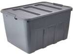 80L Storage Tub on Wheels - Grey $8 Click & Collect Only @ Kmart