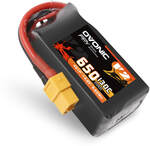 8x Ovonic 130C 14.8v 4S 650mAh Lipo Batteries for FPV - XT60 Plug $99.99 Delivered @ Ovonic