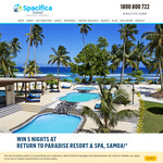 Win a 5-Nights for 2 at Return to Paradise Resort & Spa, Samoa from Spacifica Travel [No Flights]