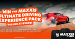 Win $2,000 Worth of MAXXIS Tyes and $1,000 Fastrack Experience Driving Voucher Froim Whichcar