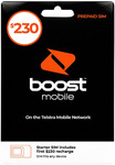 Boost $230 Prepaid SIM Card 12-Month 160GB (Activate by Oct 2024 for 170GB) for $184.95 Delivered @ Pop Phones