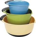 OXO Good Grips 3-Piece Mixing Bowl Set - $10.44 / $10.80 + Delivery ($0 with Prime/ $59 Spend) @ Amazon AU