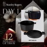 Win 1 of 12 Various Prizes from Stanley Rogers