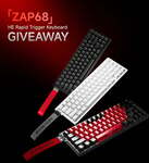 Win a EWEADN ZAP68 Tri-Mode He Keyboard from EWEADN