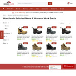 Men's & Women's Woodlands Work Boots Selected Styles $29.95 + Shipping @ Brand House Direct