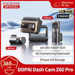DDPAI Z60 Pro 4K Dash Cam US$86.44 (~A$129.85), Front + Rear US$112.73 (~A$169.34) AU Stock Shipped @ DDPAI Overseas AliExpress