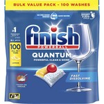 [NSW, QLD, WA, NT] Finish Quantum Dishwashing Tablets Lemon Sparkle 100 Pack $20 C&C/ In-Store at Limited Stores Only @ BIG W