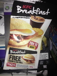 Free Bacon & Egg Roll @ KFC (Worth $3.95) Selected stores in QLD, NSW, VIC