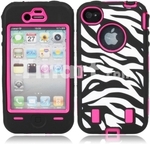Zebra Pattern Silicone Hard Case for iPhone 4/4S-AU $1.99-Delivered (Save $1.98)