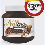Nutino Hazelnut Spread 750g $3.09 at Coles (Save $3.10)