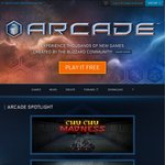Starcraft II Starter Edition FREE ARCADE MODE (PATCH 2.1) - Play User Created Content for Free