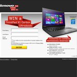 Win a Lenovo ThinkPad X1 Carbon for You & a Friend