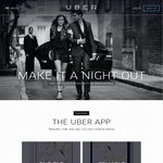 $30 off 1st Ride with Uber Chauffeur-Driven Hire Car/Taxi - New Sign-Ups (No $10 Referral)