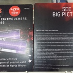 2× Hoyts Cinevouchers $17.99 ACT Only @ Costco Canberra