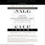 Witchery End of Season Sale. $29.95 Chinos, Sweaters, Shirts