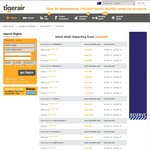 SALE: Tigerair 2-for-1 for Flights in February & March 2015
