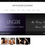My Fantasy Lingerie - 25% off Everything (Including Sale Items) + Free Shipping on Orders $50+