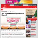 Win a Month's Supply of Krispy Kreme from Nova 91.9