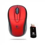 Logitech V220 Wireless Mouse Red, 2.4Ghz, 1000DPI, Ideal for Notebook/Netbook $14.95 + Shipping