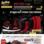 Eastbay 20% off Orders $99 or More