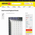 Tool Storage Pegboards (Used) - $20 + Delivery or Pickup QLD @ ABSOE Online