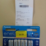 8pk Panasonic Eneloop Batteries (4x AA + 4x AAA) $5.00 @ Masters Scoresby [VIC]