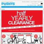 Pushys: Half Year Clearance (up to 70% off Selected Items)