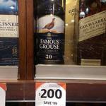 The Famous Grouse 30YO Malt 700mL $200 (SAVE $99), RRP $299 @ 1st Choice Liquor 