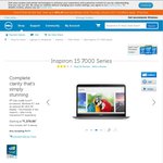 DELL Inspiron 15 7000 Series 40% off $1379 (Ends 18 June 2015)