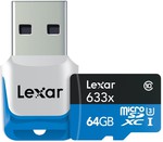 Lexar 64GB 95MB/s MicroSD & USB 3.0 Card Reader $69 Delivered @ PC Byte
