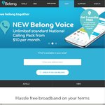 Belong Broadband -Sign up Online Today to Score $20 off Your First Payment