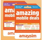 Amaysim UNLIMITED 5GB $19.90 (Save $25) with $2 SIM & Online Activation [1st Month] @ Australia Post