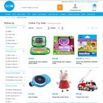 BigW Online Only Selected Toys 30% off