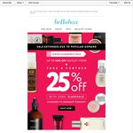 Bellabox: up to 40% off Outlet Items + Take a Further 25% off