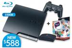 250gig PS3 Slim Console Plus Play TV Bundle $588