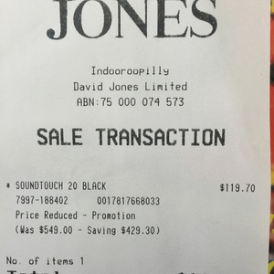 david jones bose 700